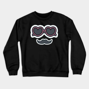 Funny Glasses Crewneck Sweatshirt